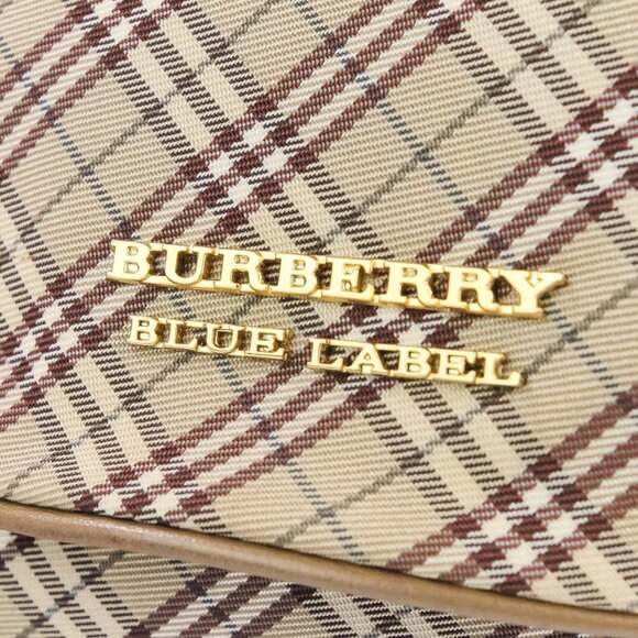 BURBERRY BLUE LABEL Nova Check Shoulder Bag, Greige, Women's - Picture 8 of 15